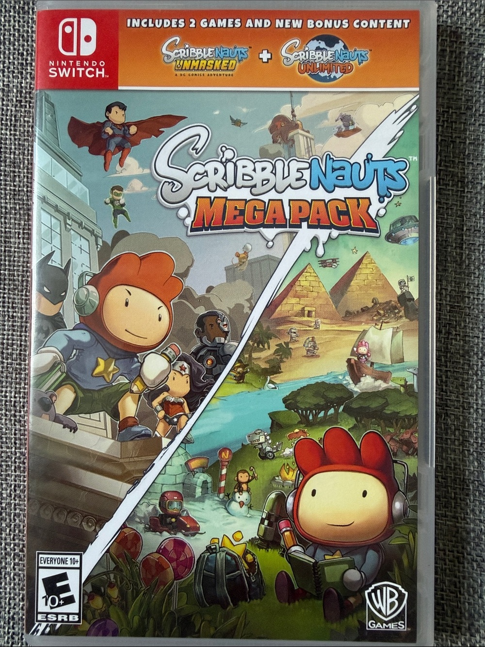 Nintendo Switch!!! Scribblenauts Mega Pack Excellent condition